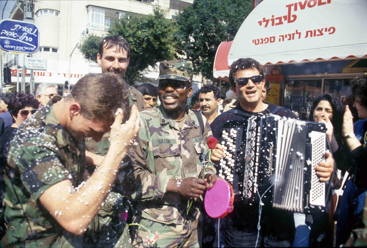 תיעוד נדיר מ'מלחמת המפרץ' נחשף • צפו