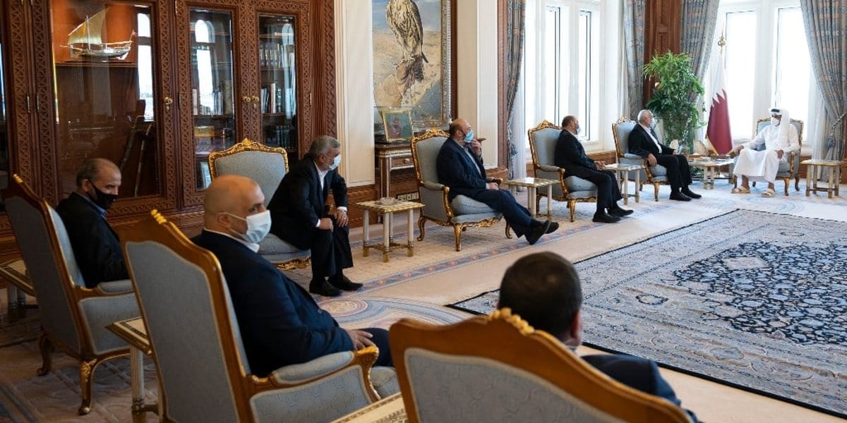 מנהיג חמאס לשליט קטאר: לא לנורמליזציה