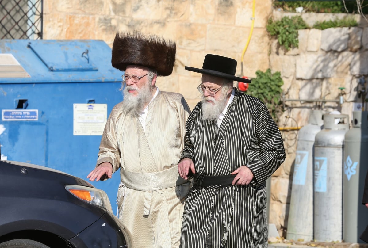 האדמו"ר מתולדות אהרן ערך ברית מילה בצפת