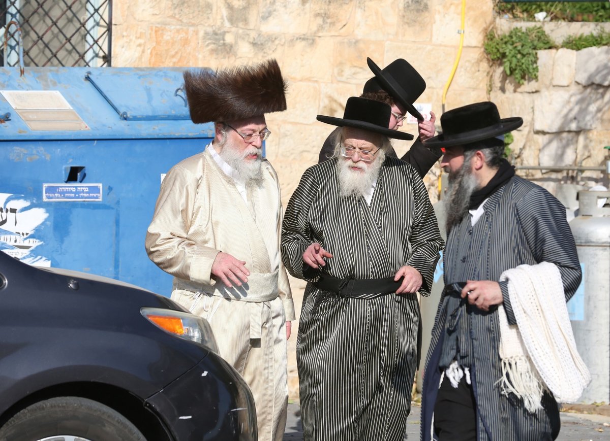 האדמו"ר מתולדות אהרן ערך ברית מילה בצפת