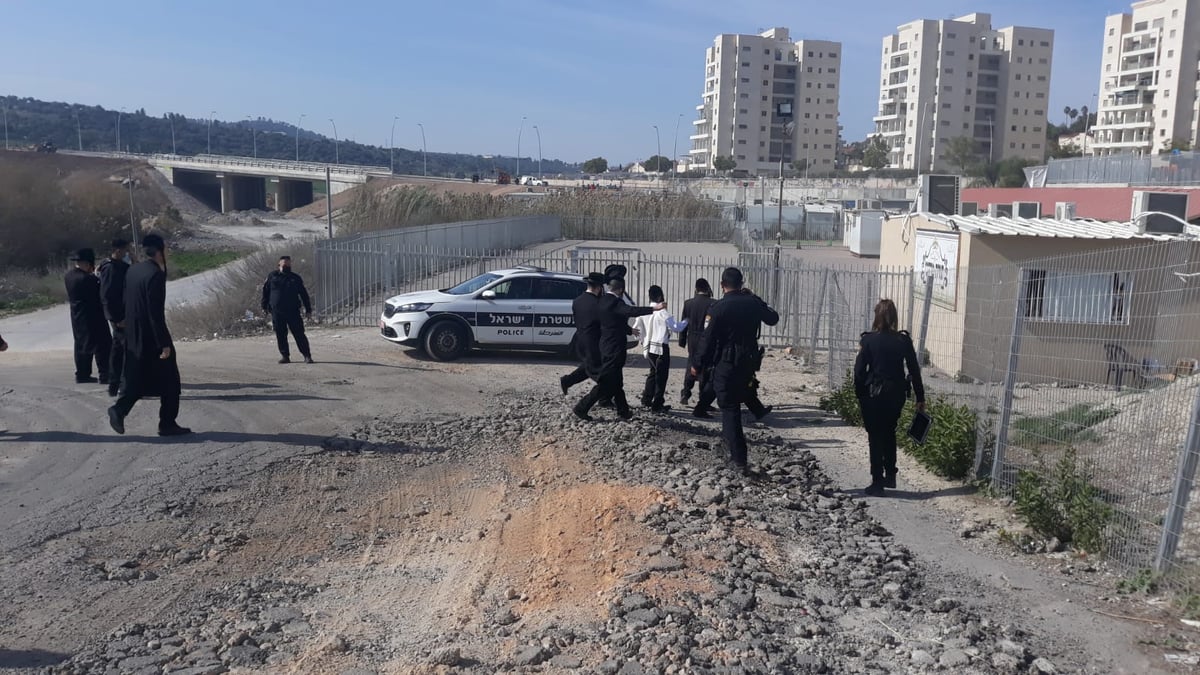 מתיחות שיא: שוטר ירה באוויר בפעולת אכיפה; "חש סכנה"