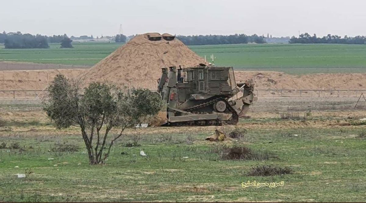 תקרית חמורה: צלף מעזה כיוון לשמשת דחפור צה"לי, וירה