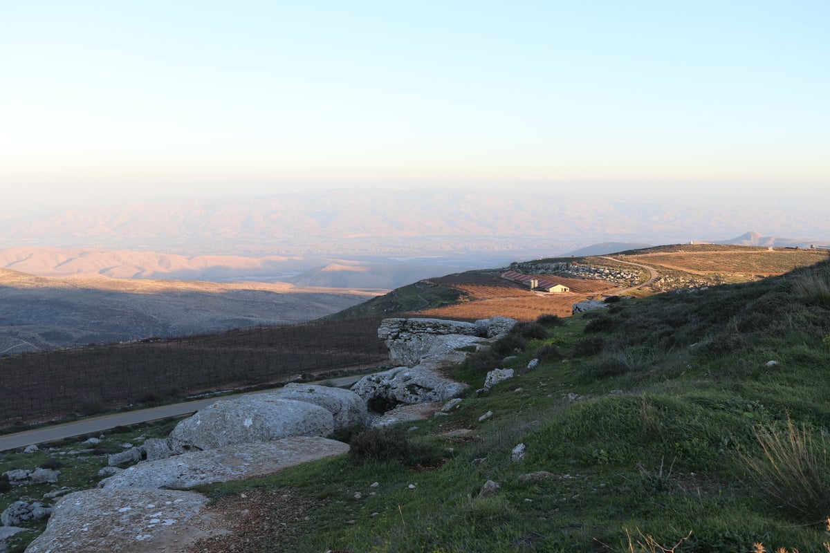 מ'הר גריזים' למצפה שלושת הימים • תיעוד מרהיב