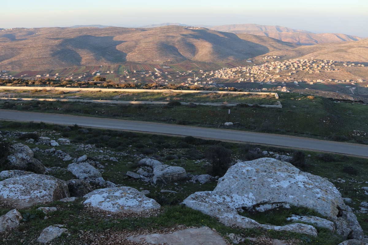 מ'הר גריזים' למצפה שלושת הימים • תיעוד מרהיב