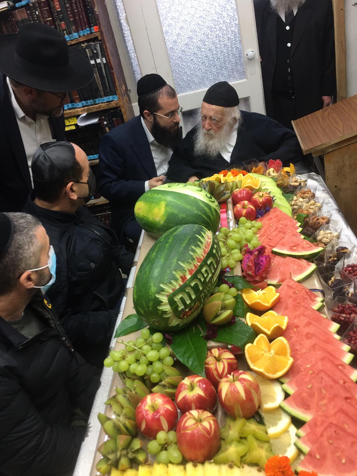 רמי לוי התברך אצל מרן הגר"ח קנייבסקי