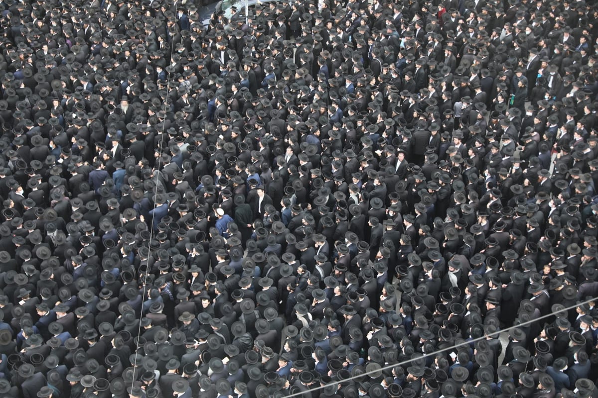 רבבות בלווית ראש ישיבת בריסק הגרמ"ד סולובייצ'יק זצ"ל