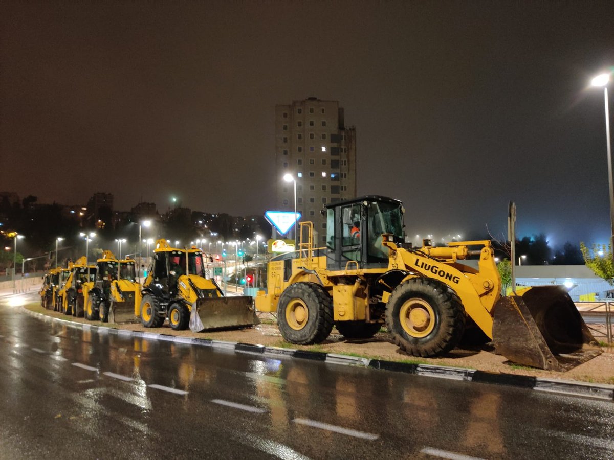 שלג בגולן ובגליל וגשם בכל הארץ; 'כוננות שלג' בירושלים