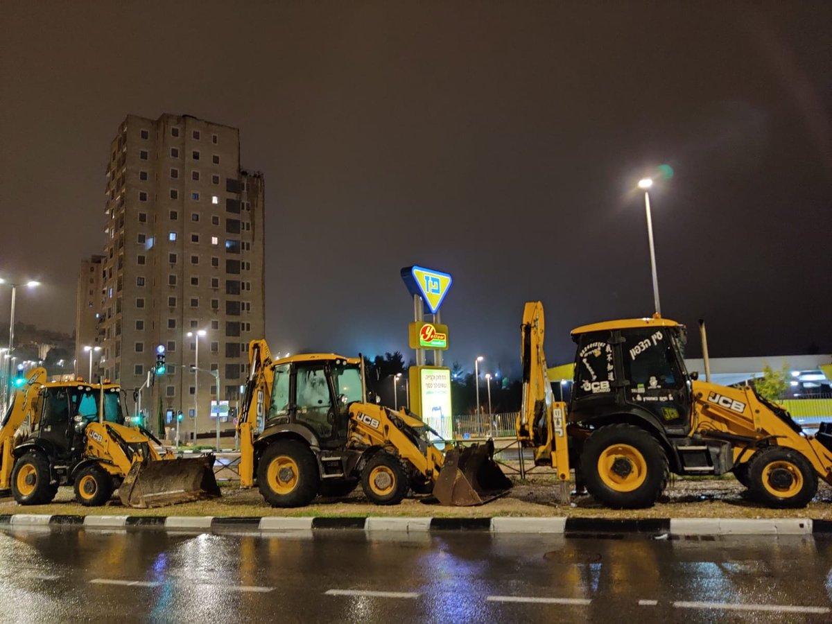 שלג בגולן ובגליל וגשם בכל הארץ; 'כוננות שלג' בירושלים