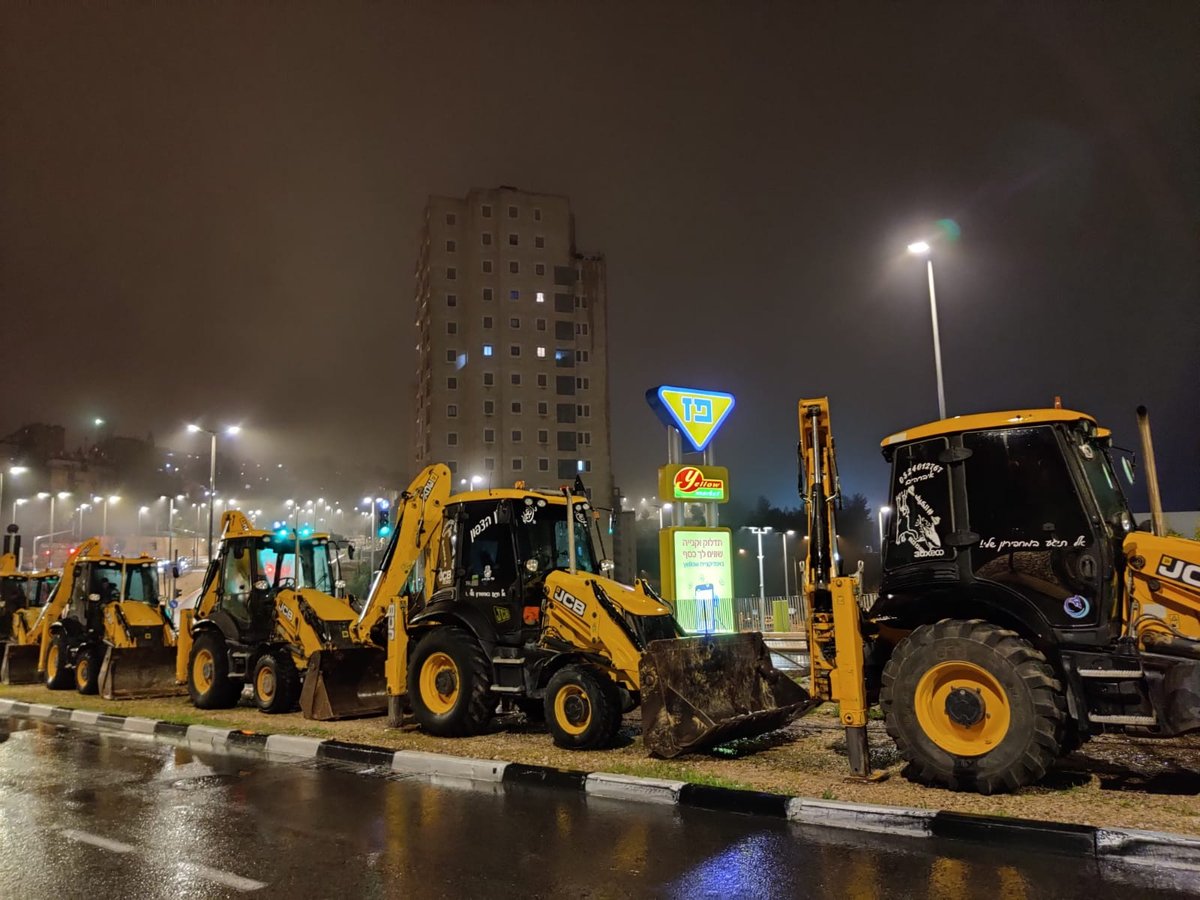 שלג בגולן ובגליל וגשם בכל הארץ; 'כוננות שלג' בירושלים