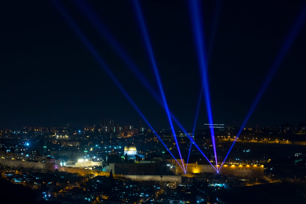 22 מיצגי אור בירושלים; תיעוד מואר במיוחד