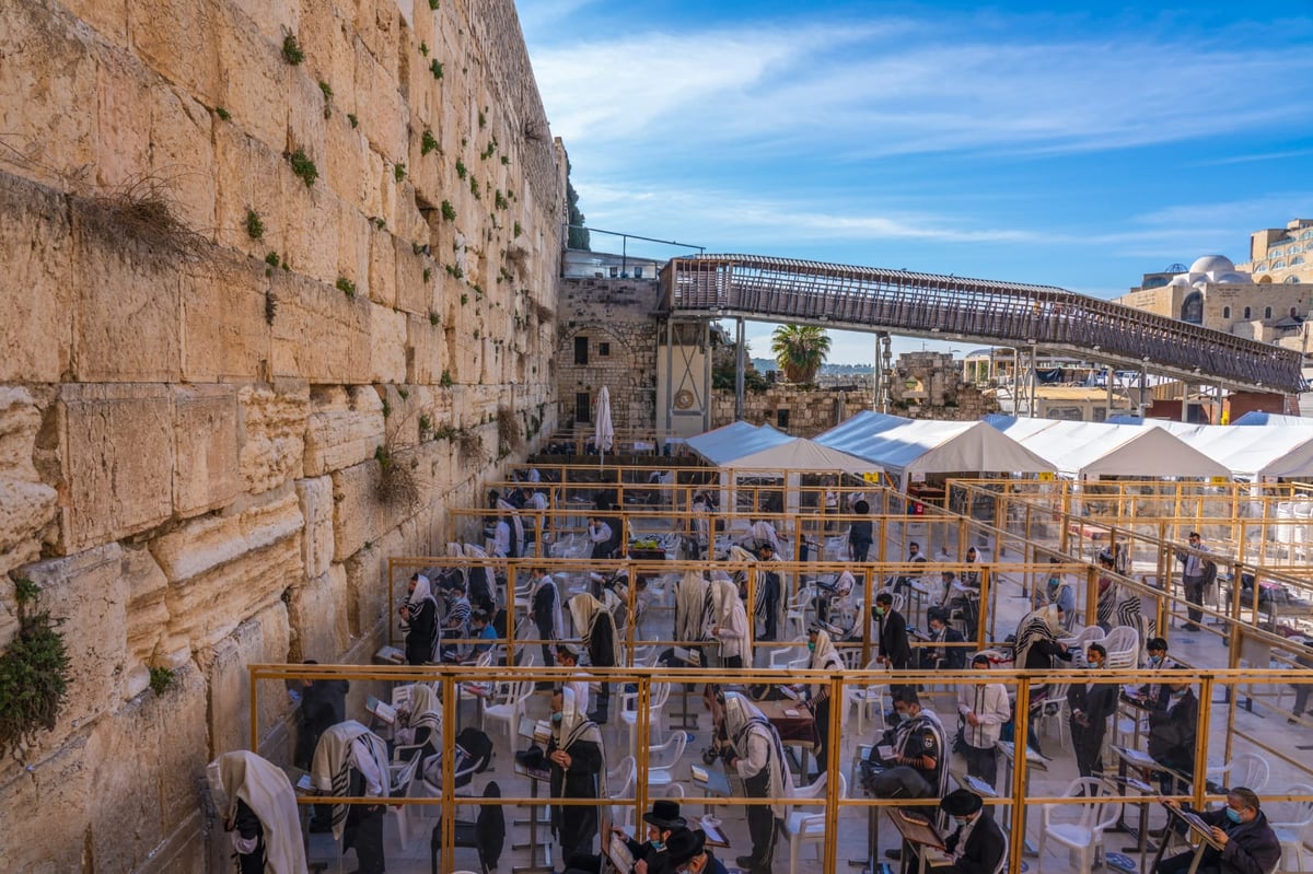 כך שומרים על בריאות אבני הכותל המערבי