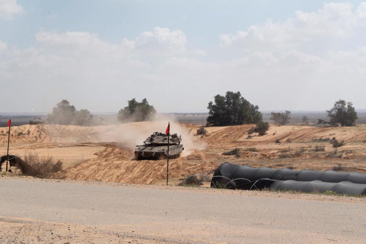 צה"ל נערך בתרגיל מיוחד ללחימה בתוך עזה