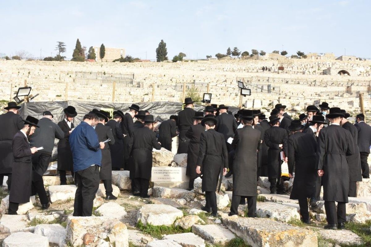 תיעוד: המונים בהילולת הרה"ק רבי גרשון מקיטוב זיע"א