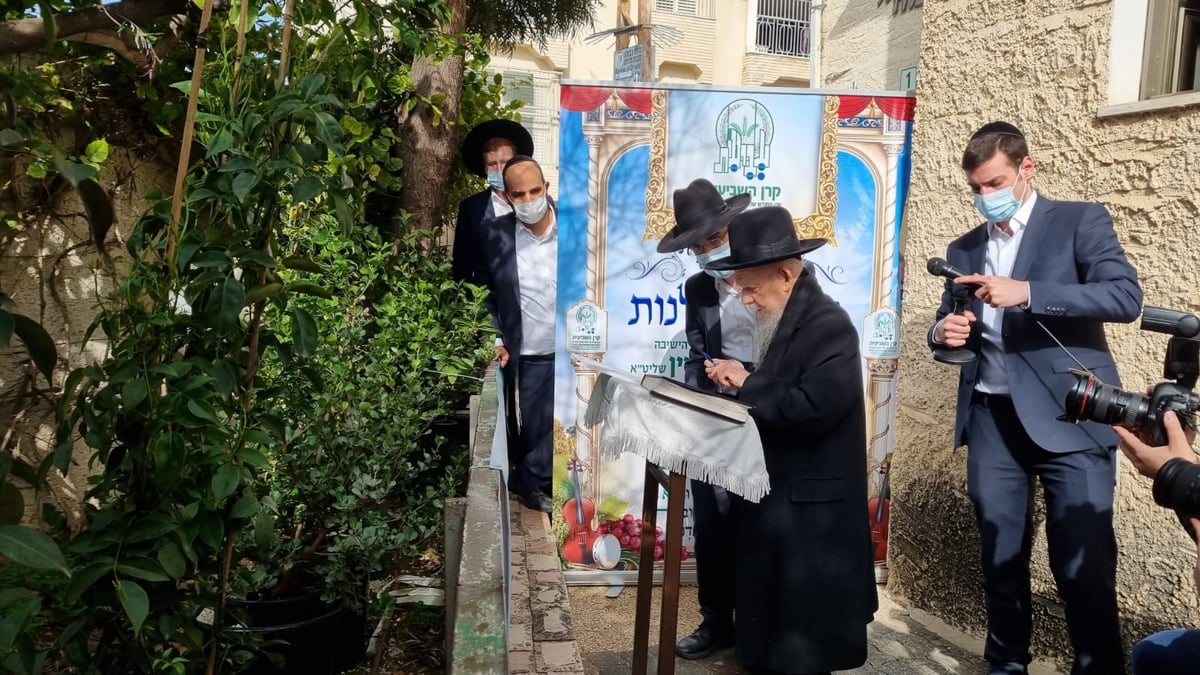 ברכת האילנות של הגרי"ג אדלשטיין; תיעוד