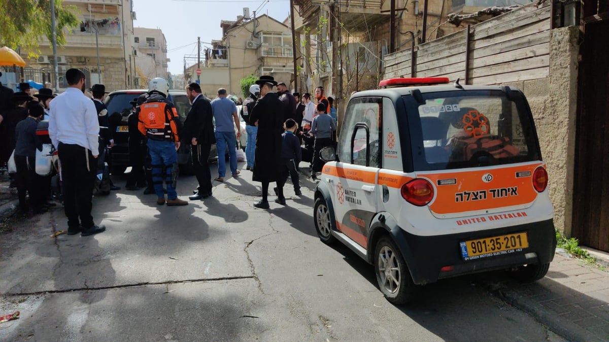 ילדה חרדית כבת 3 נפצעה קשה בתאונה בבית ישראל