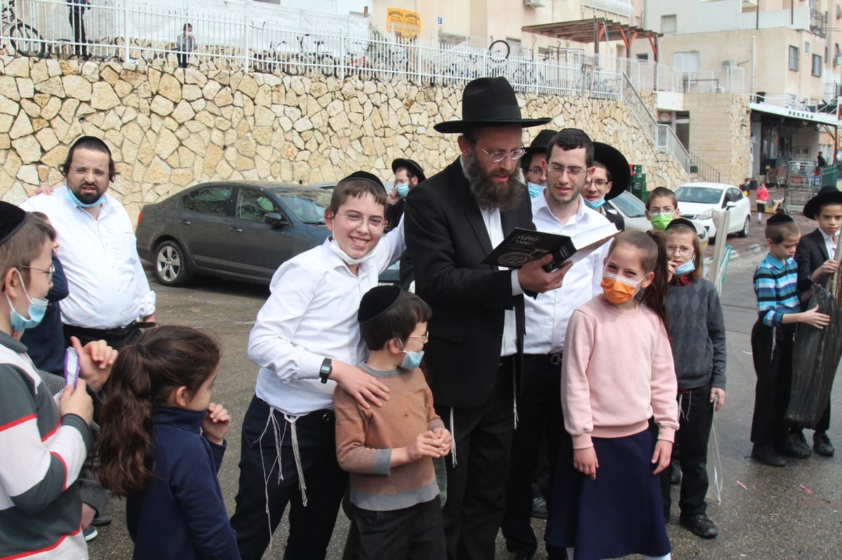 תיעוד נרחב: מודיעין עילית שרפה את החמץ