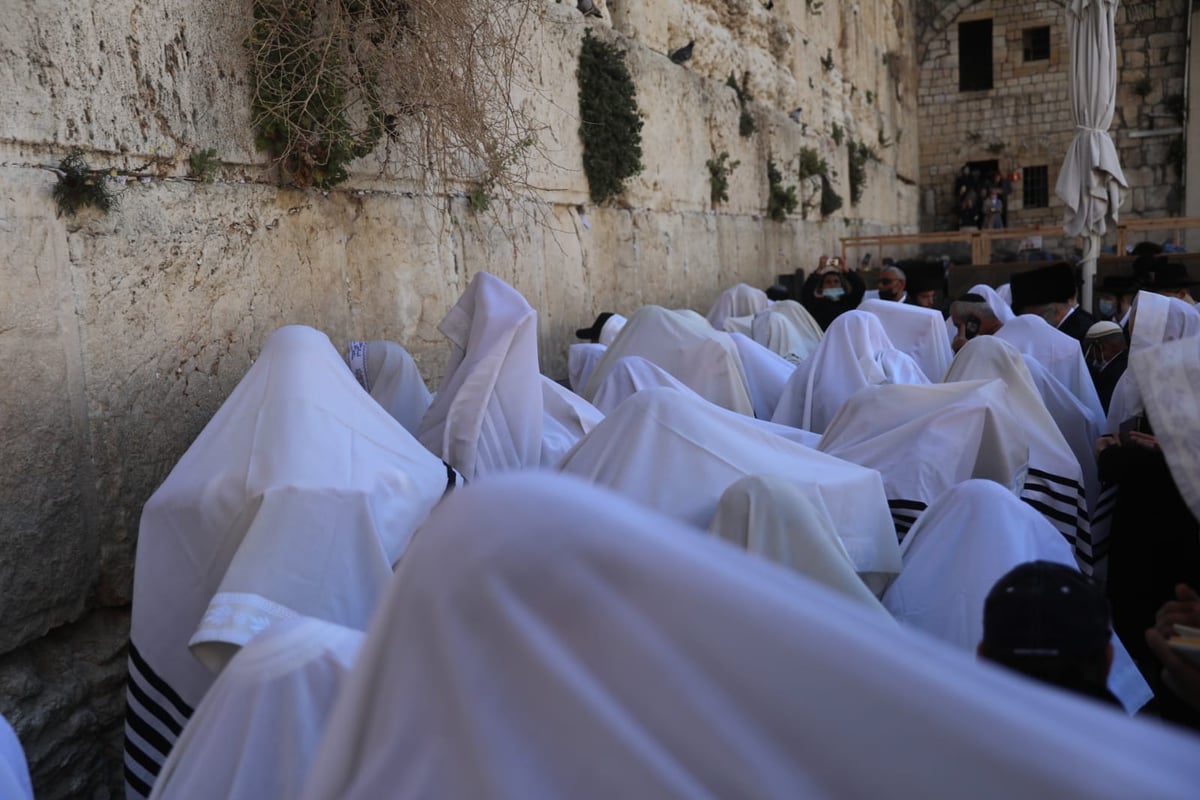 שידור חוזר: מעמד 'ברכת כהנים' בכותל המערבי • צפו