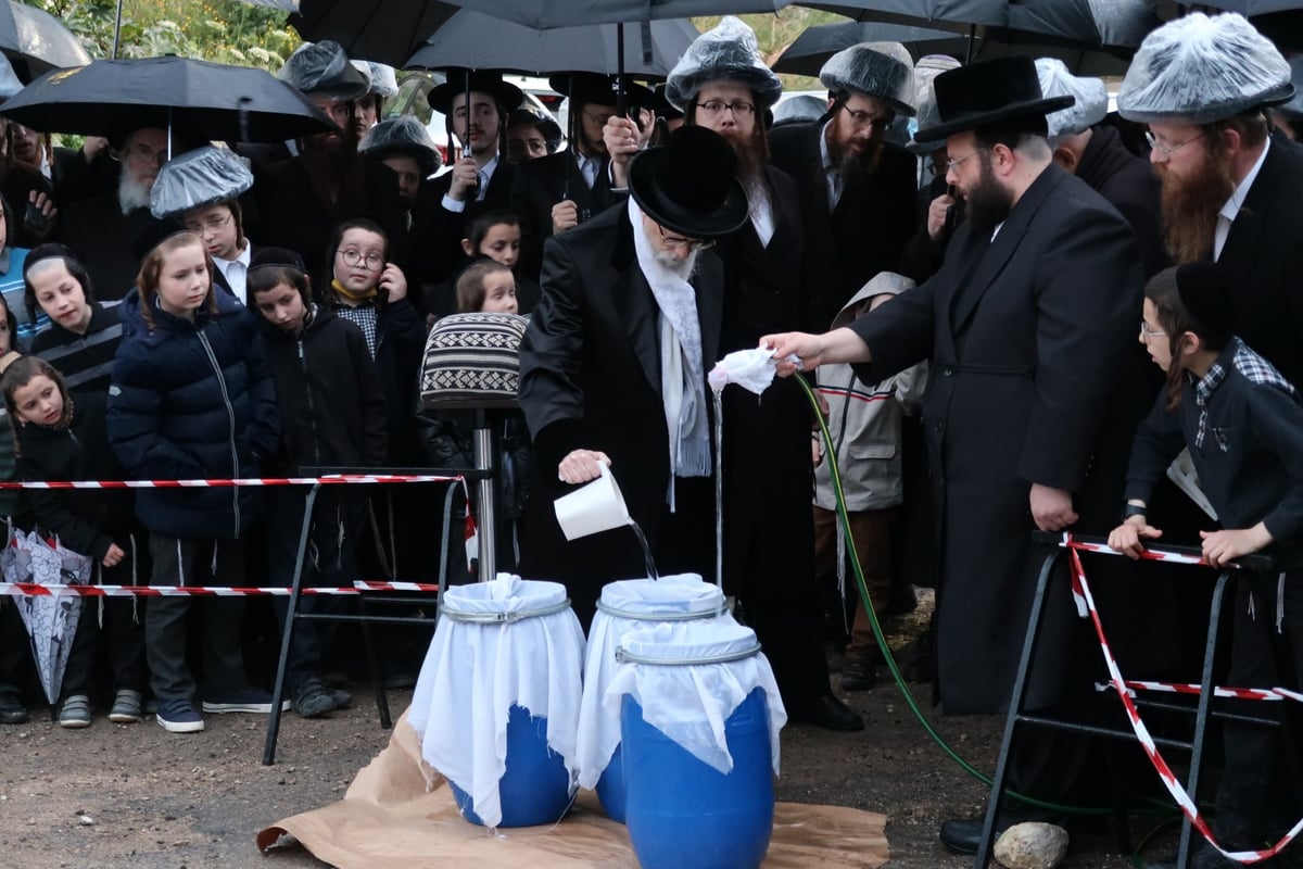 מראות חג הפסח בחצר הקודש סערט ויז'ניץ