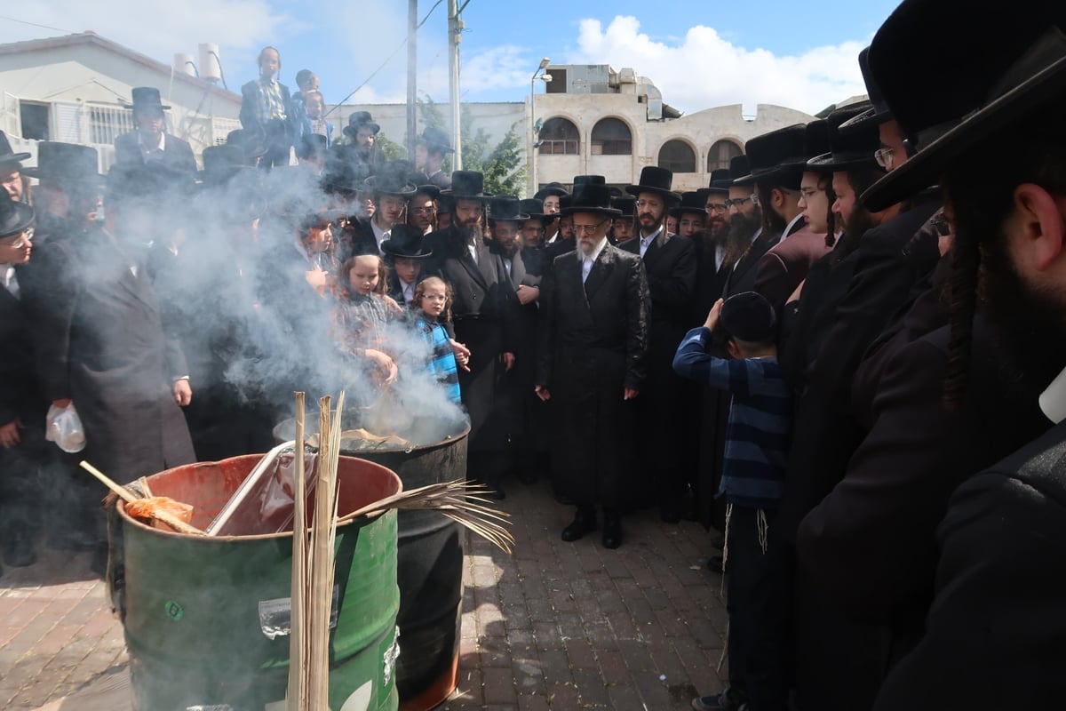 מראות חג הפסח בחצר הקודש סערט ויז'ניץ