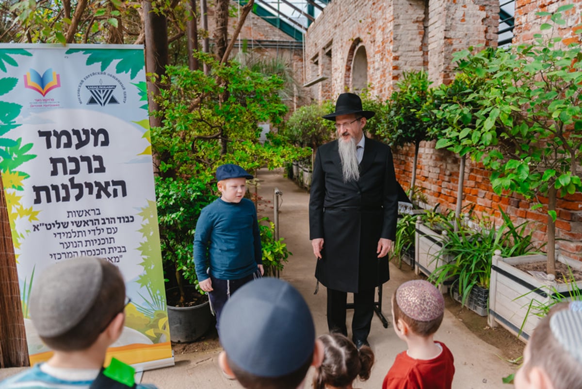 ברכת האילנות בגן הוותיק ביותר ברוסיה; צפו