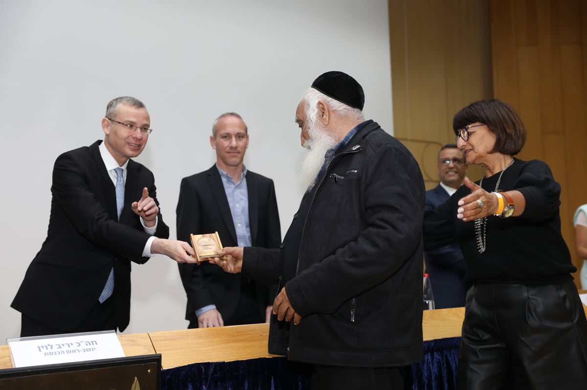 הרב יעיש גיאת הגיע לכנסת: "מבטא את המשותף בינינו"