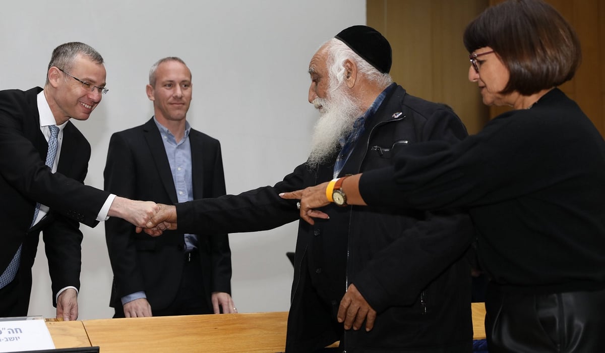 הרב יעיש גיאת הגיע לכנסת: "מבטא את המשותף בינינו"