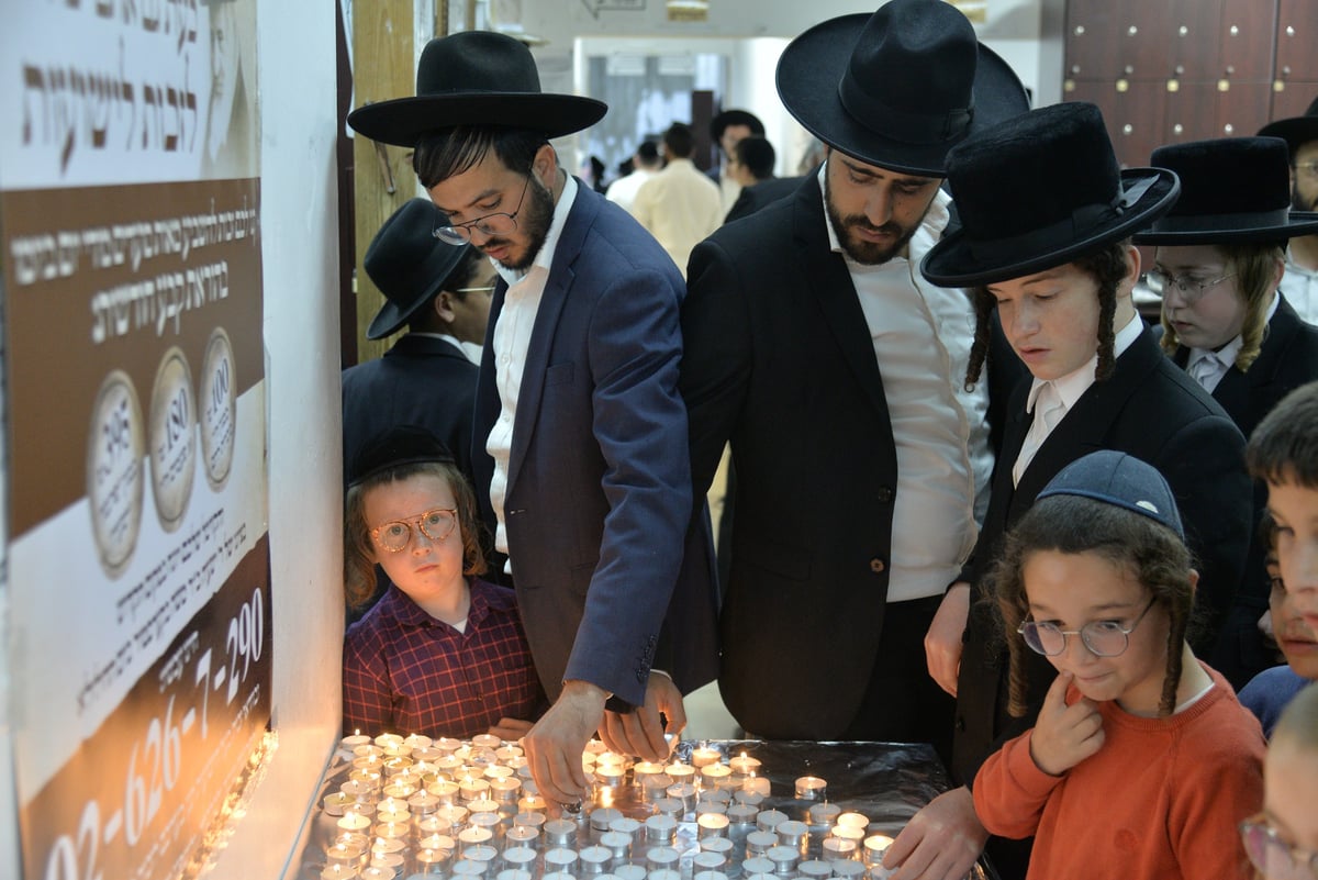 ביתר עילית: סעודה מרכזית לע"נ ר' ישעיהל'ה