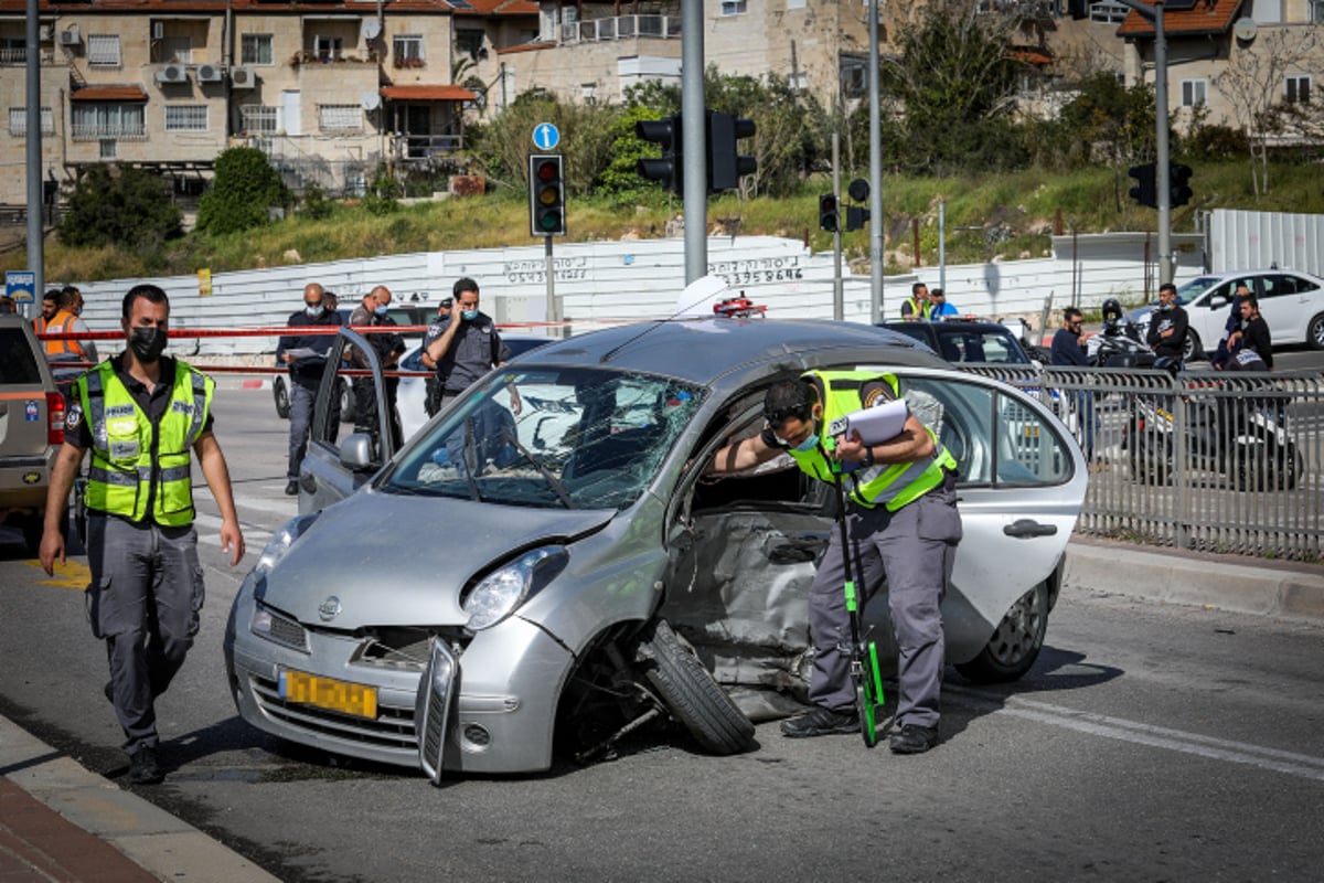 תאונת דרכים בירושלים