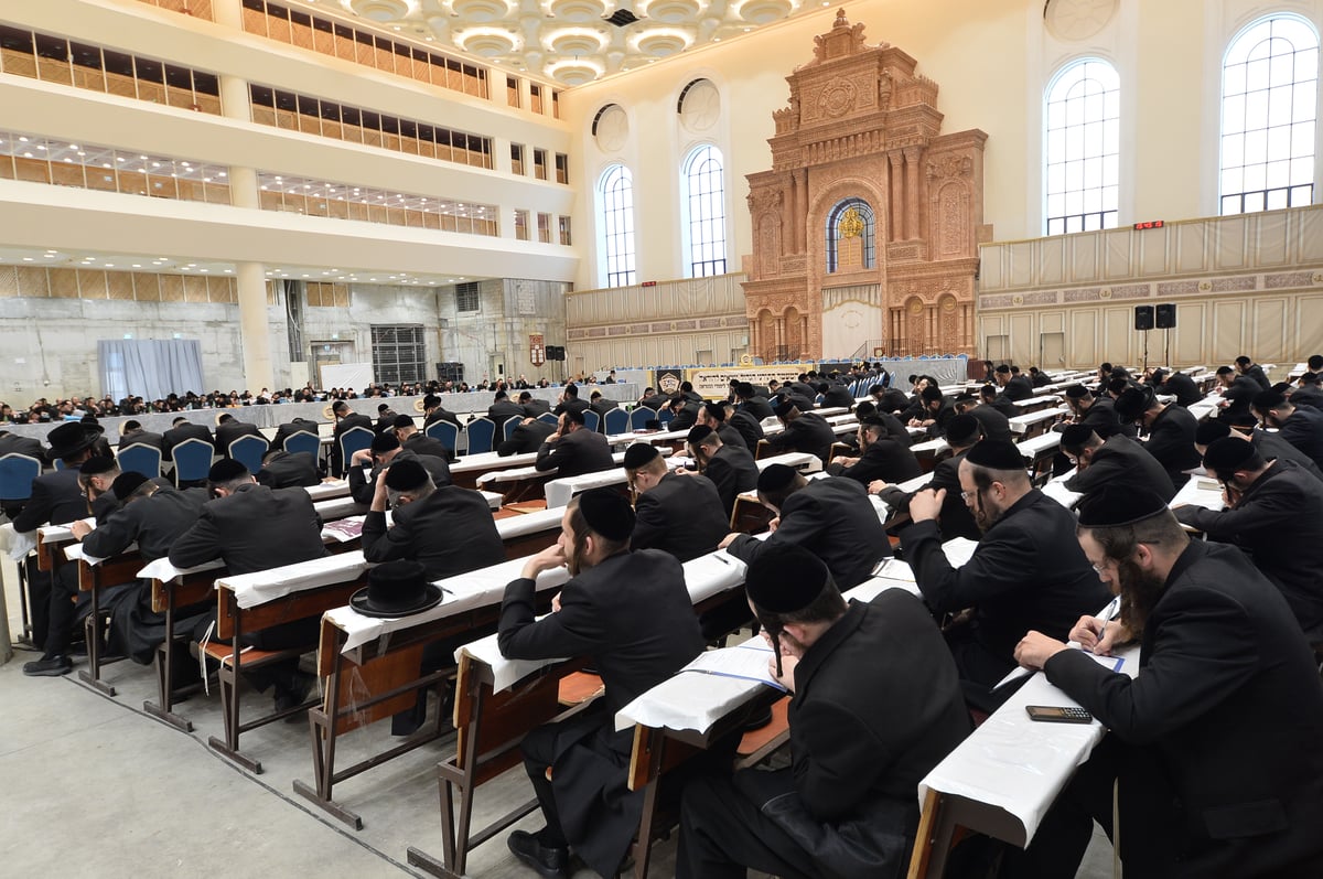 אברכי ויז'ניץ נבחנו על לימודי הוראה והתפללו בצפת