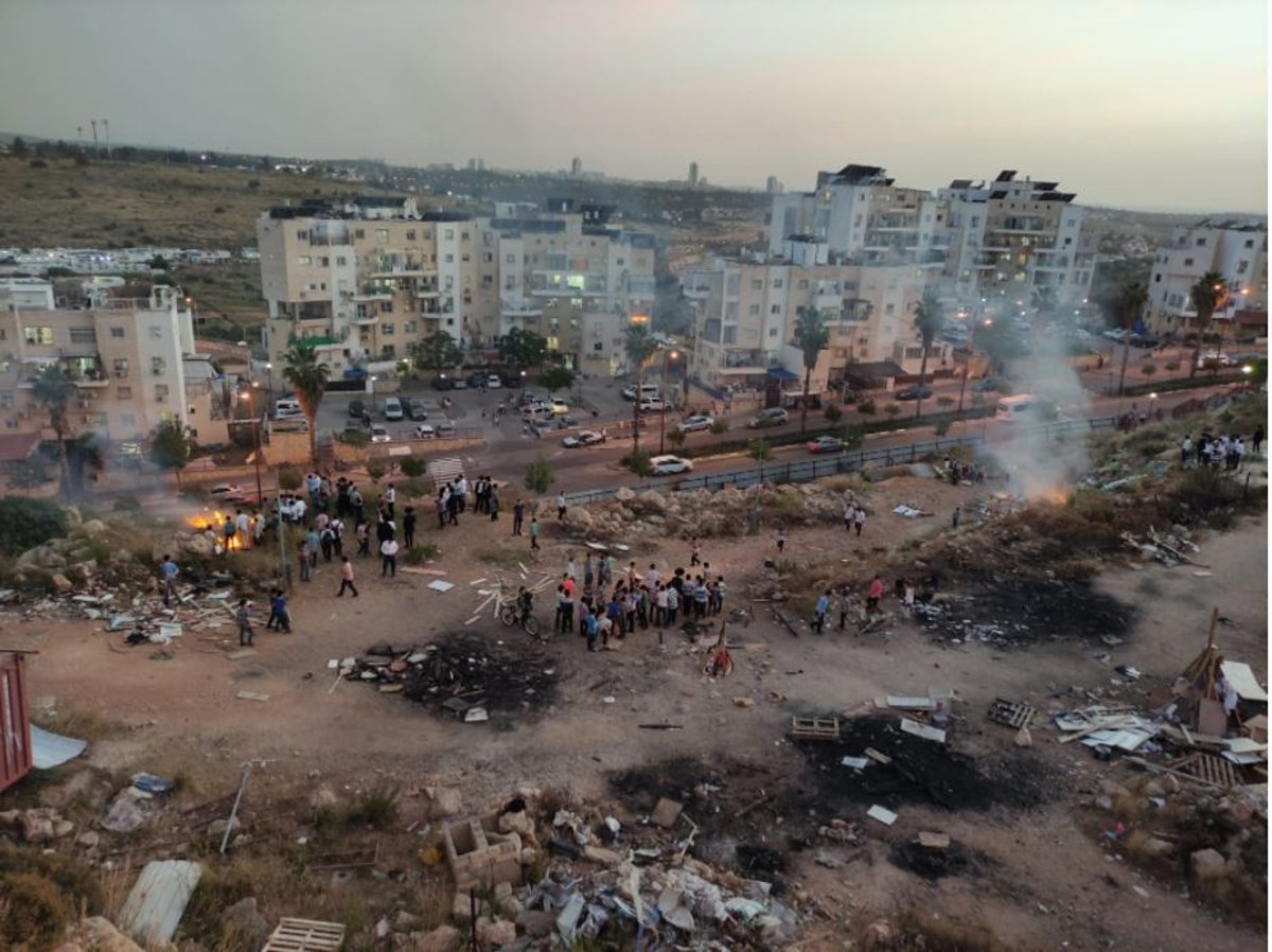 ילדים ושריפות ברחוב אביי ורבא