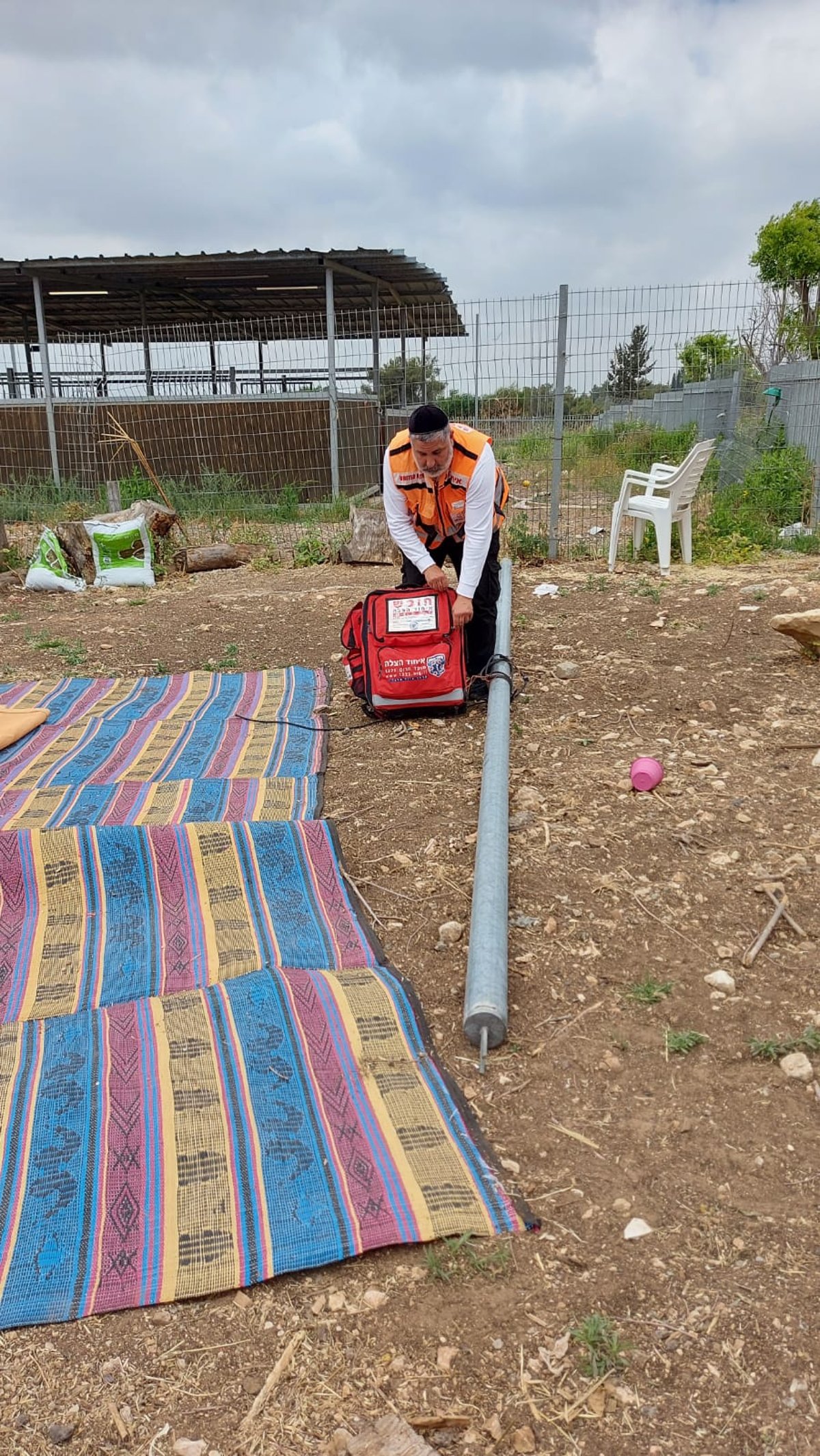 אלעד: סככה קרסה על ילד כבן 8; מצבו בינוני