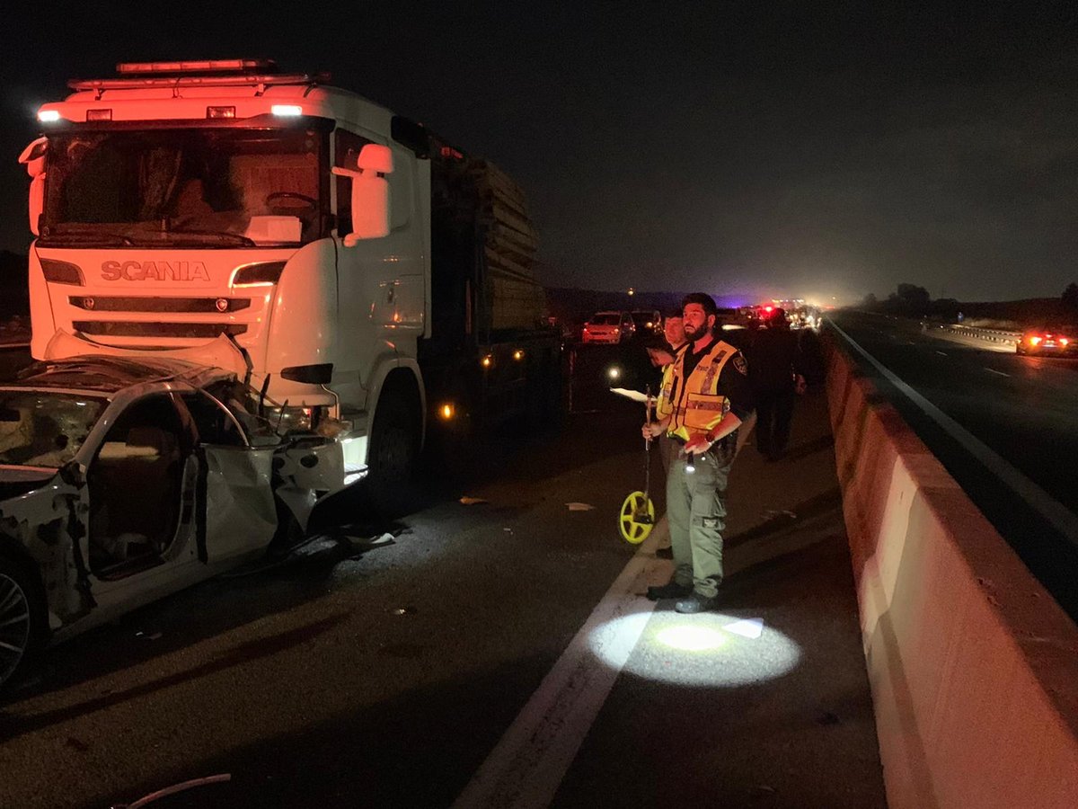 שני הרוגים בתאונה קטלנית בכביש 77