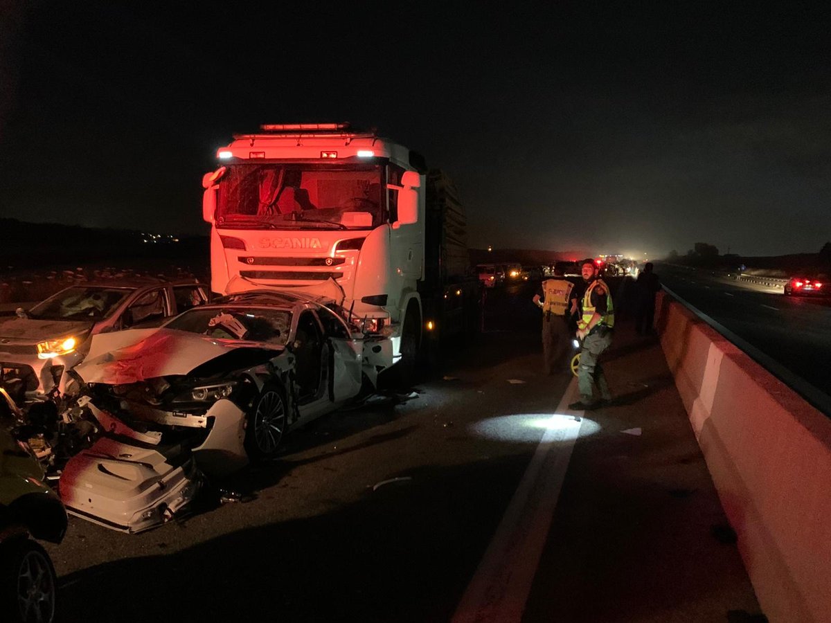 שני הרוגים בתאונה קטלנית בכביש 77