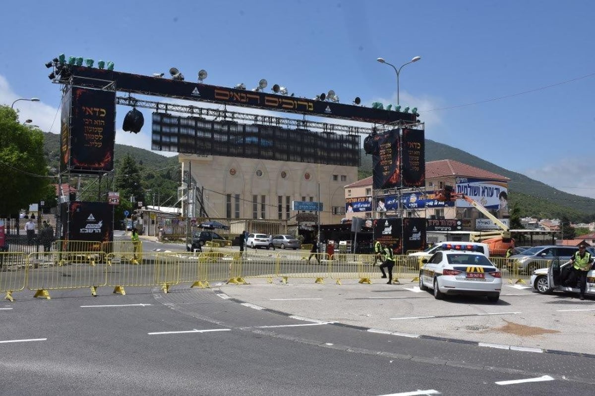 תיעוד מיוחד: ההכנות האחרונות בהר מירון