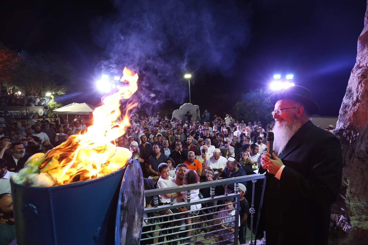 צפת: המונים בהילולת רבי יהודה בר אלעאי