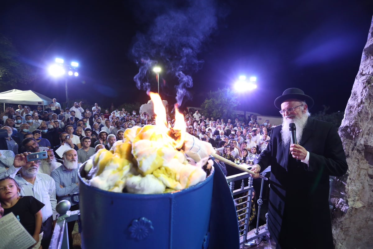 צפת: המונים בהילולת רבי יהודה בר אלעאי