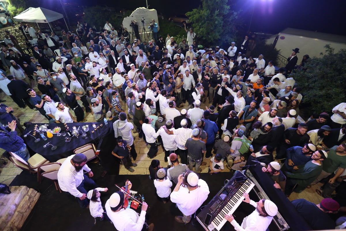 צפת: המונים בהילולת רבי יהודה בר אלעאי