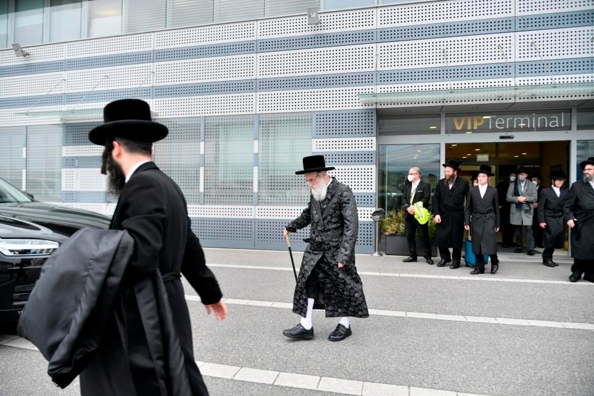 לטובת המוסדות: האדמו"ר מויז'ניץ בביקור בזק בוינה ורומניה