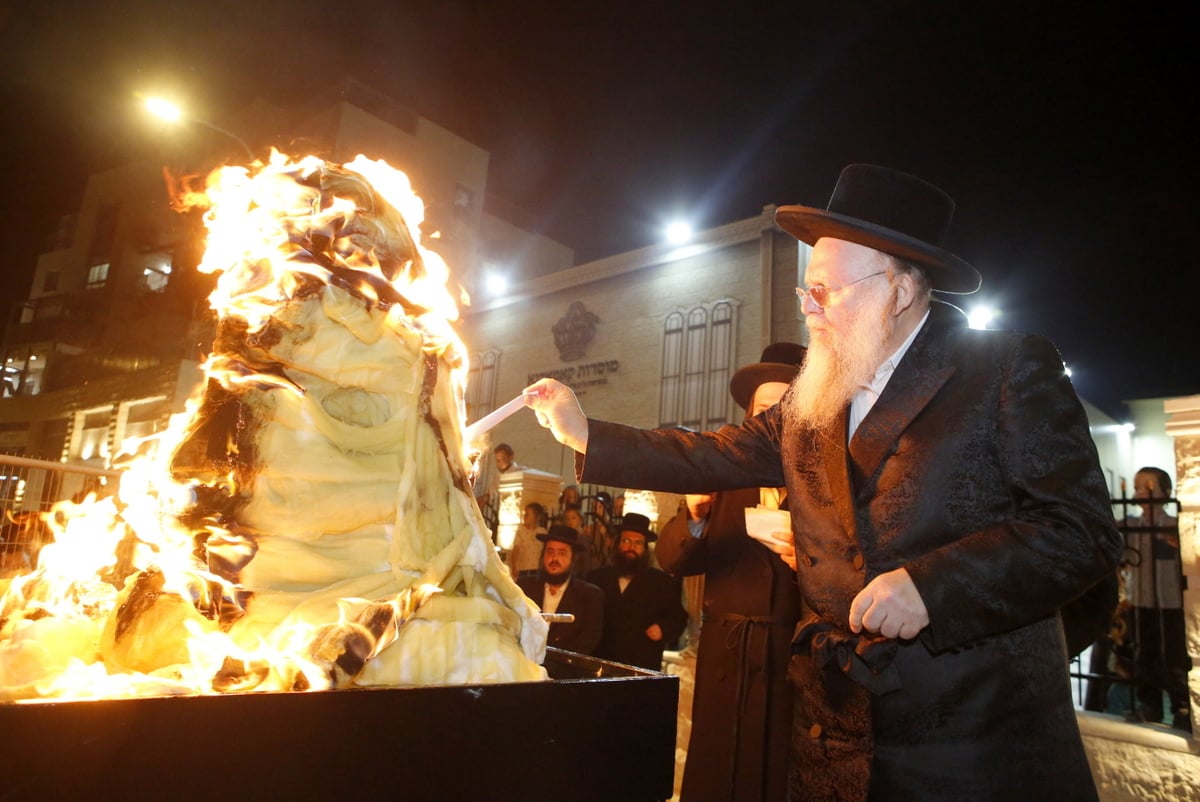 קאמארנא בבית שמש: הרבי קרא 'קוויטלאך' וערך 'טיש'