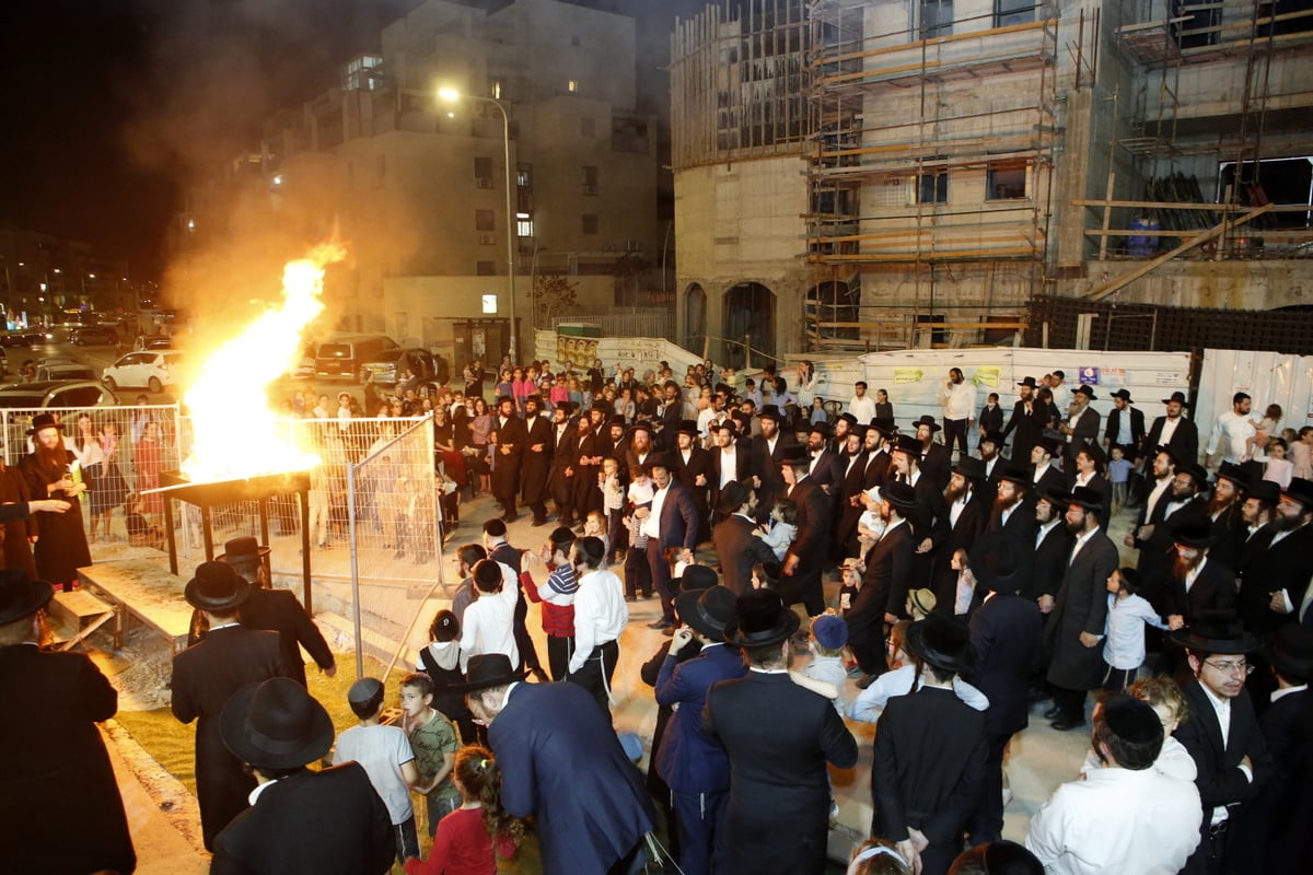 קאמארנא בבית שמש: הרבי קרא 'קוויטלאך' וערך 'טיש'