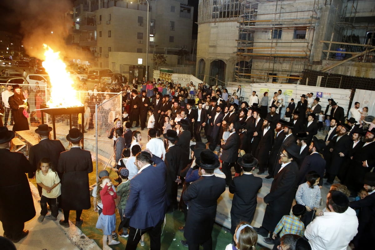 קאמארנא בבית שמש: הרבי קרא 'קוויטלאך' וערך 'טיש'