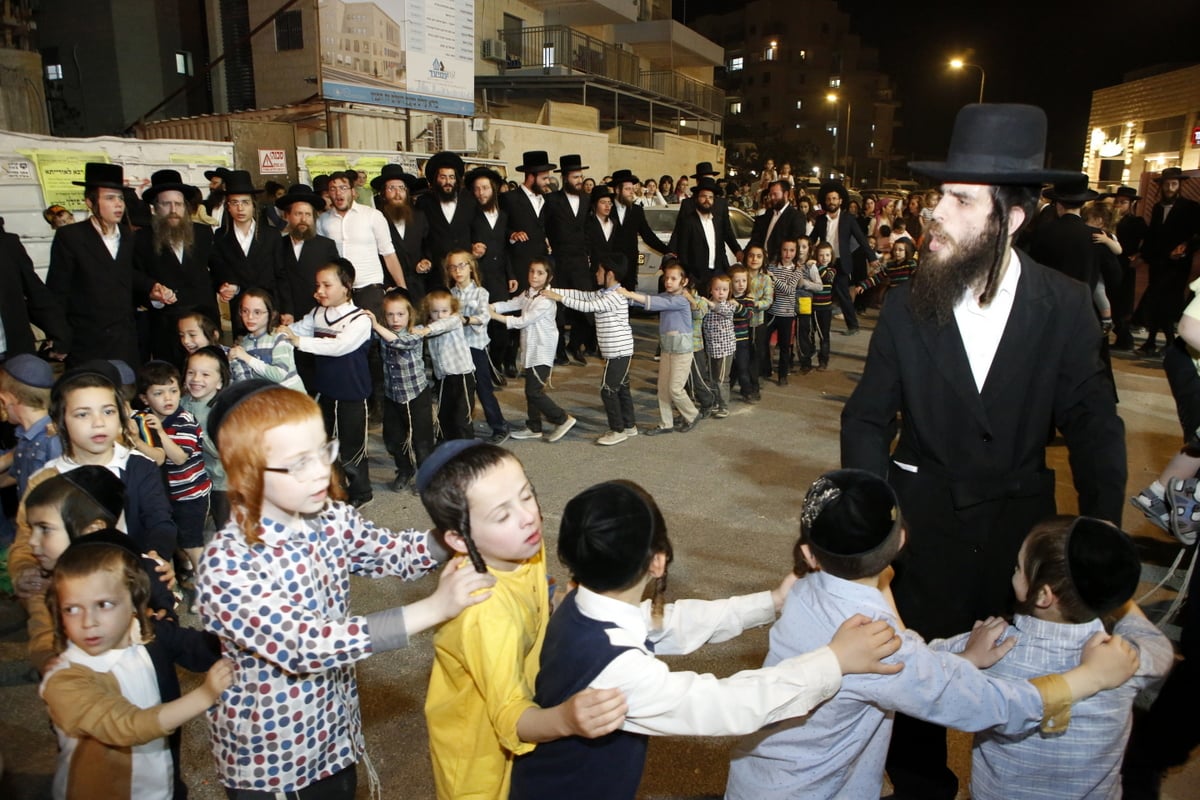 קאמארנא בבית שמש: הרבי קרא 'קוויטלאך' וערך 'טיש'