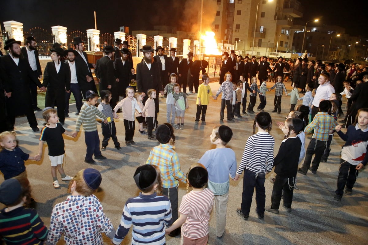 קאמארנא בבית שמש: הרבי קרא 'קוויטלאך' וערך 'טיש'