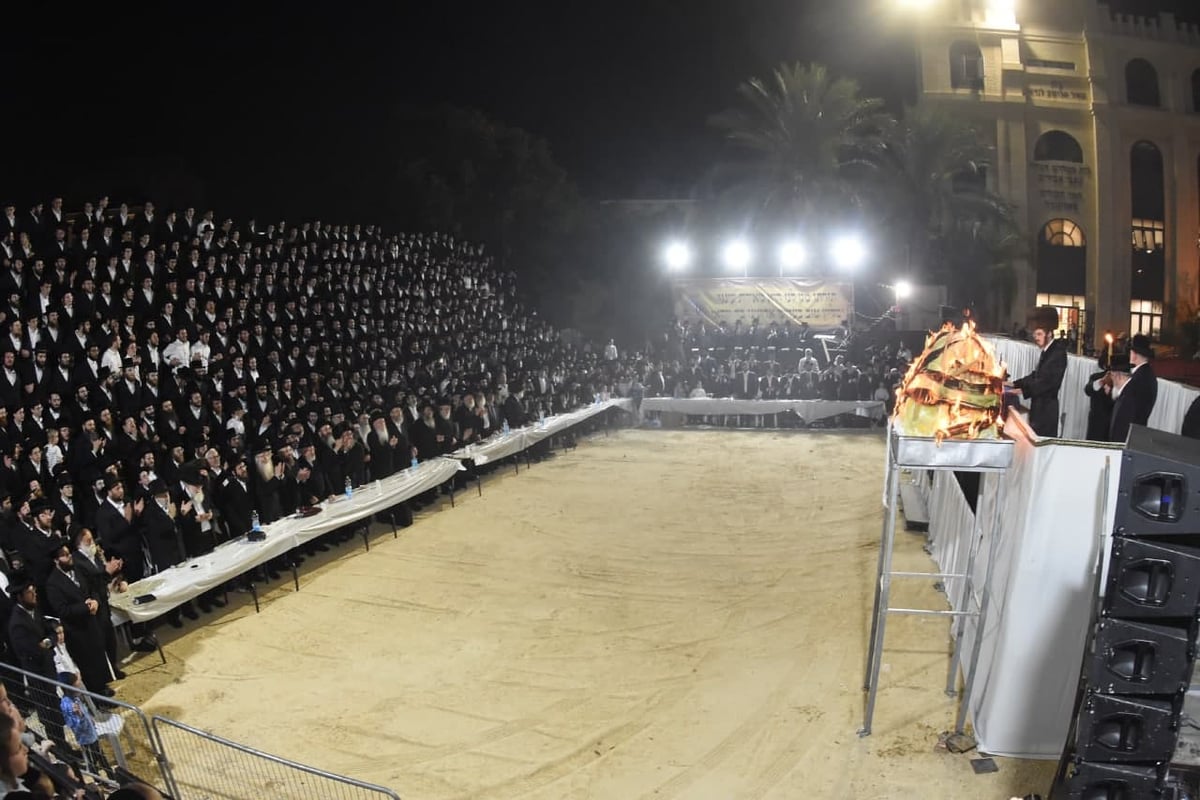 האדמו"ר מסאדיגורה ערך חלאקה לילדי חסידיו