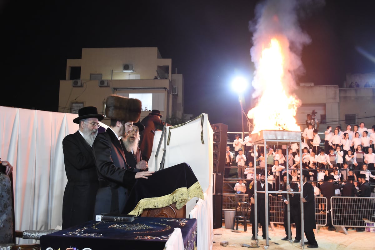 האדמו"ר מסאדיגורה ערך חלאקה לילדי חסידיו