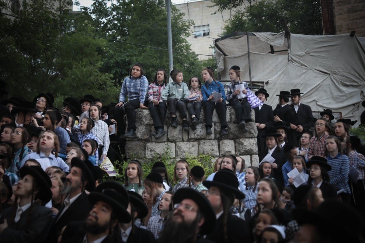 אלפים בעצרת 'העדה החרדית' בעקבות אסון מירון