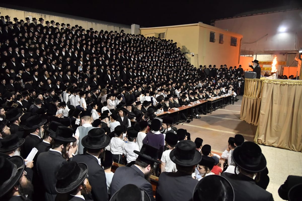 תיעוד: ל"ג בעומר בחצר הקודש ויז'ניץ