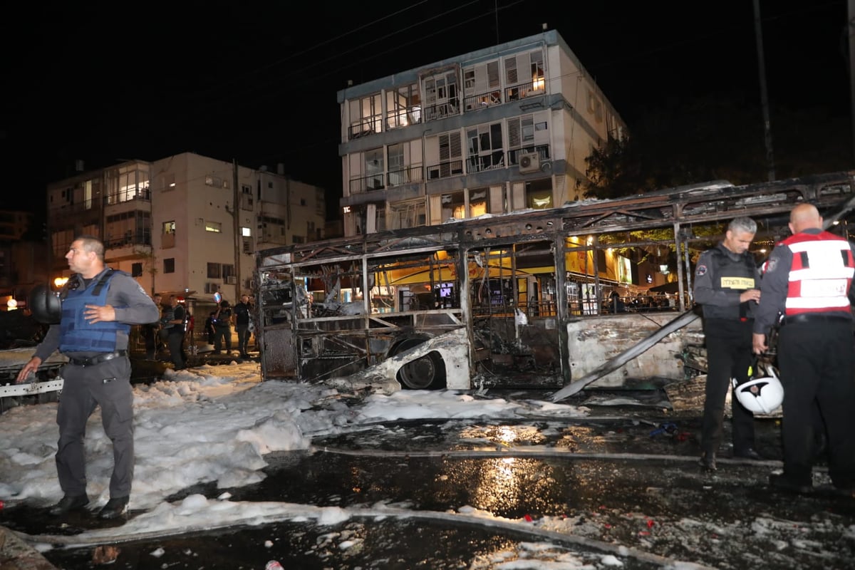 המטח על ערי גוש דן: הרוגה ופצועים רבים