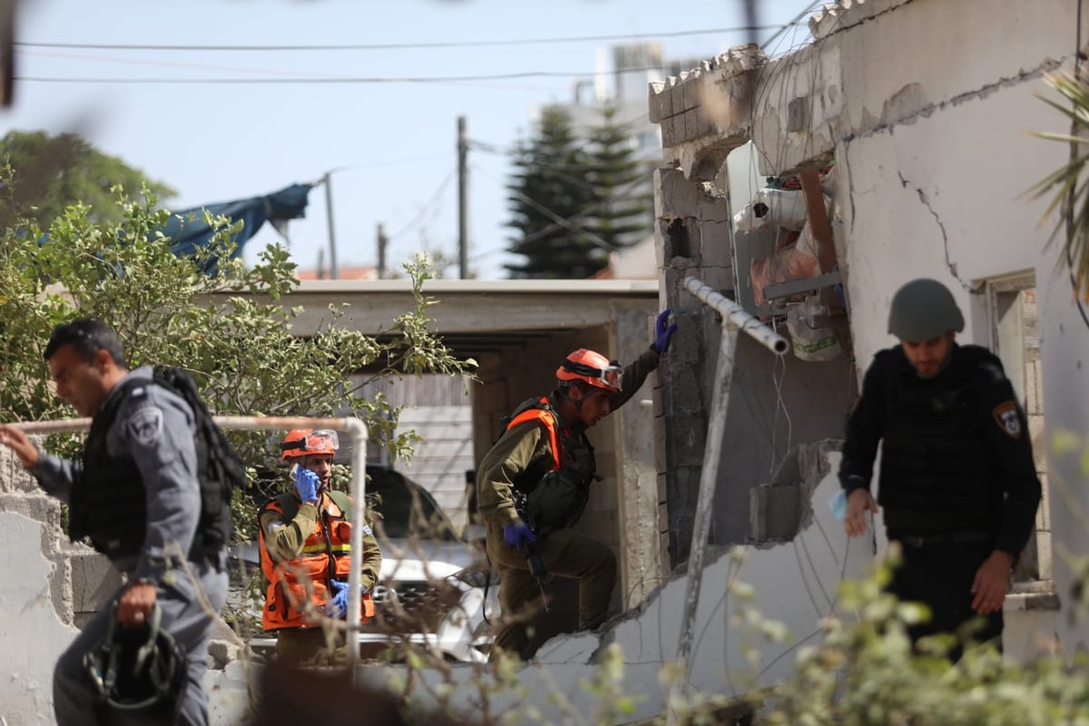 שני אזרחים נהרגו; מטח הטילים גבר על מערכת כיפת ברזל