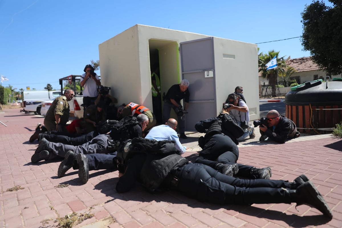 הדרום מותקף: גלריה מיוחדת מזירת לחימה